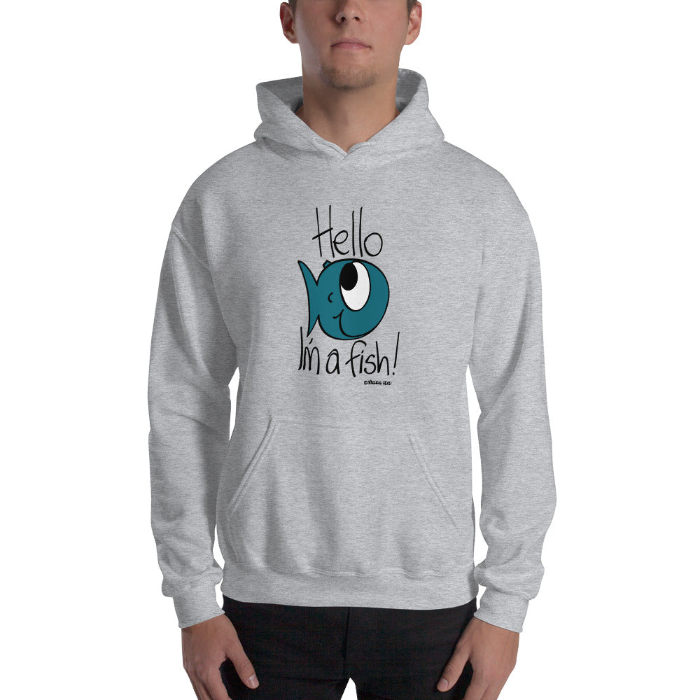 Hello, I'm a Fish! - Men's Hoodie