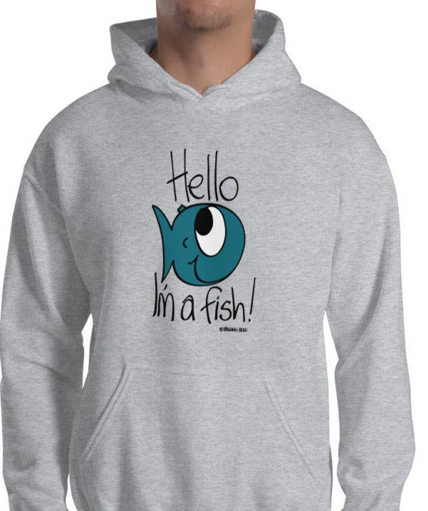 Hello, I'm a Fish! - Men's Hoodie