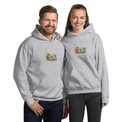 Mr Toast and Ms Butter - Men's Hoodie