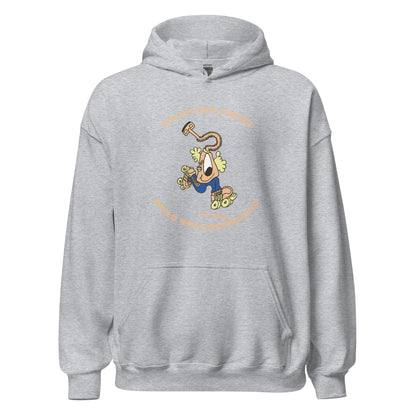 Ralph the Vacky goes Rollerskating - Men's Hoodie