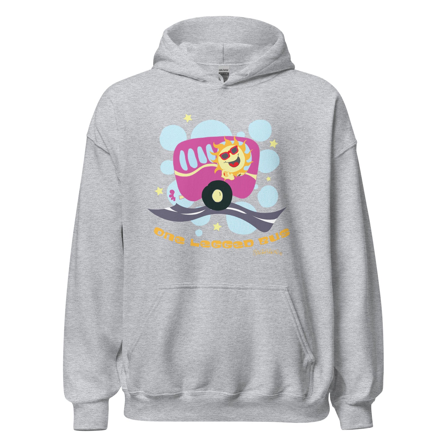 A one legged bus  Women's Hoodie