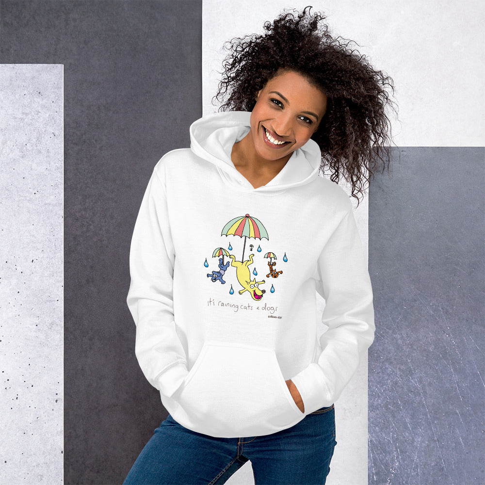 It's raining cats and dogs - Women's Hoodie