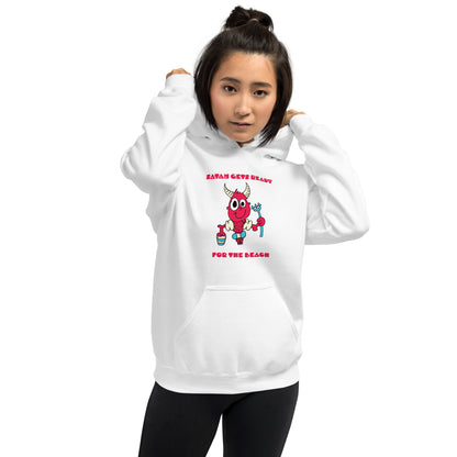 Satan gets ready for the beach - Women's Hoodie