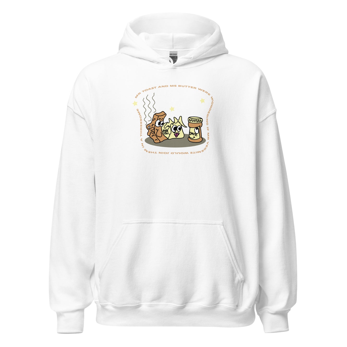 Mr Toast and Ms Butter - Women's Hoodie