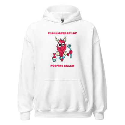 Satan gets ready for the beach - Women's Hoodie