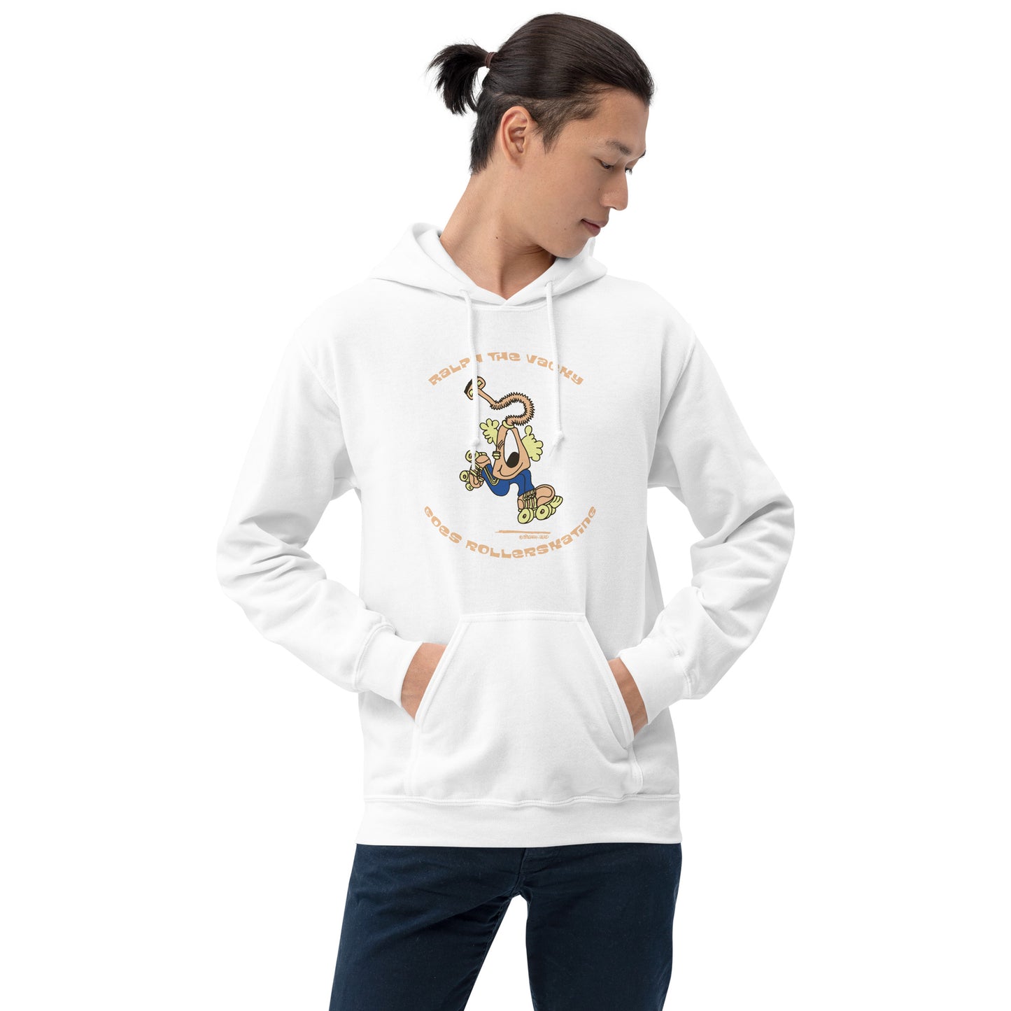 Ralph the Vacky goes Rollerskating - Men's Hoodie