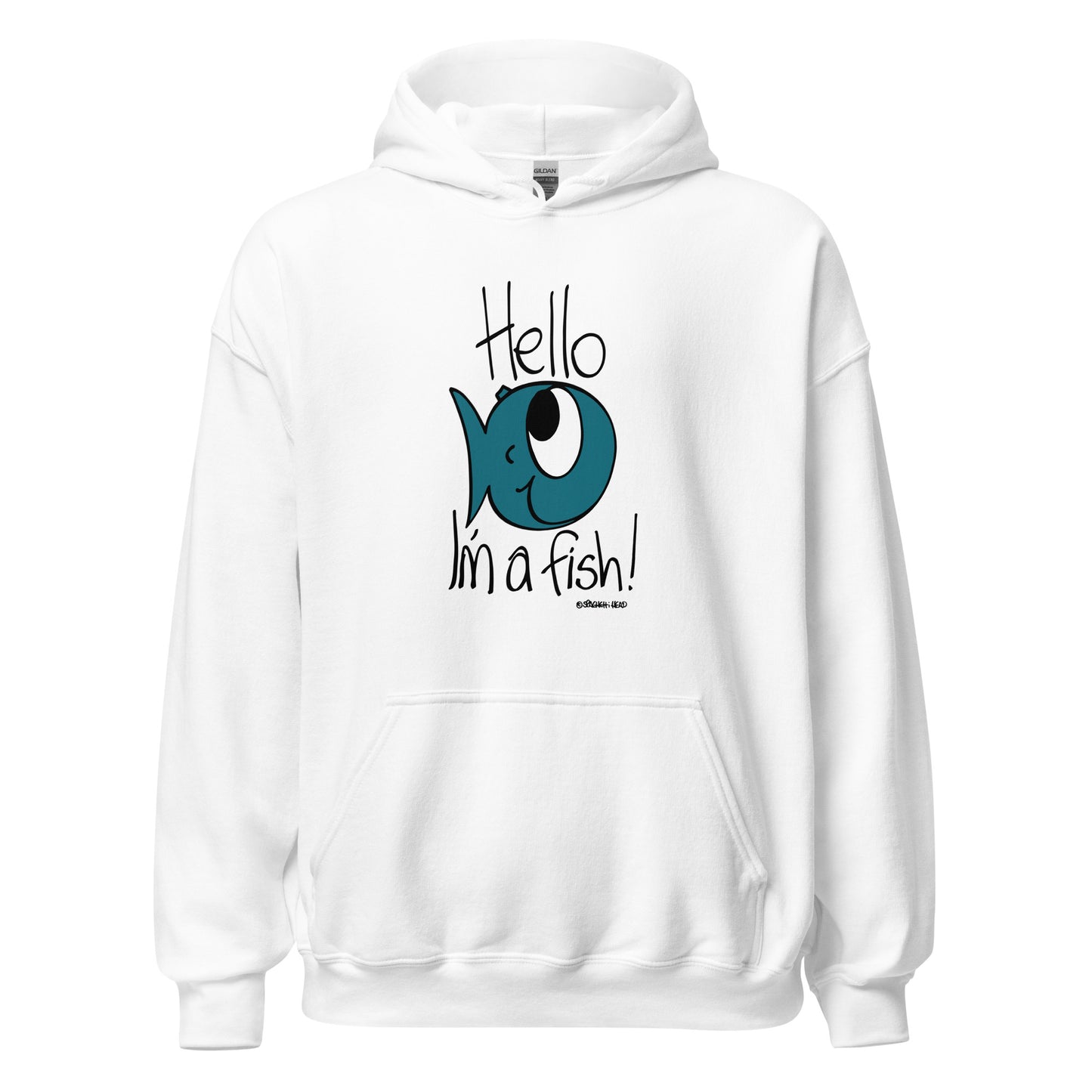 Hello, I'm a Fish! - Men's Hoodie