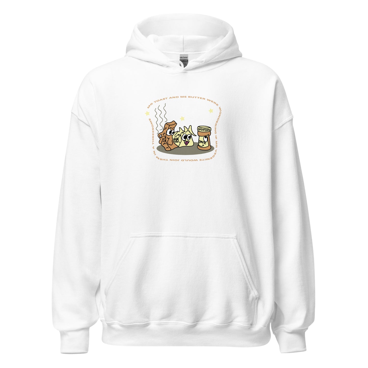 Mr Toast and Ms Butter - Men's Hoodie