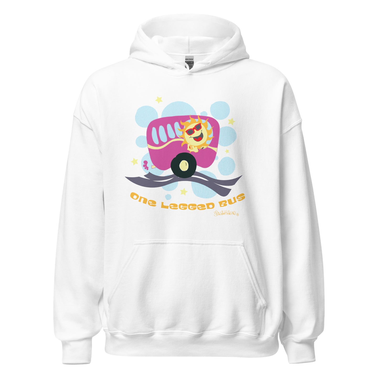 A one legged bus  Women's Hoodie