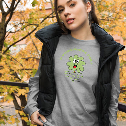 A very happy tree - Women's Long Sleeve Tee