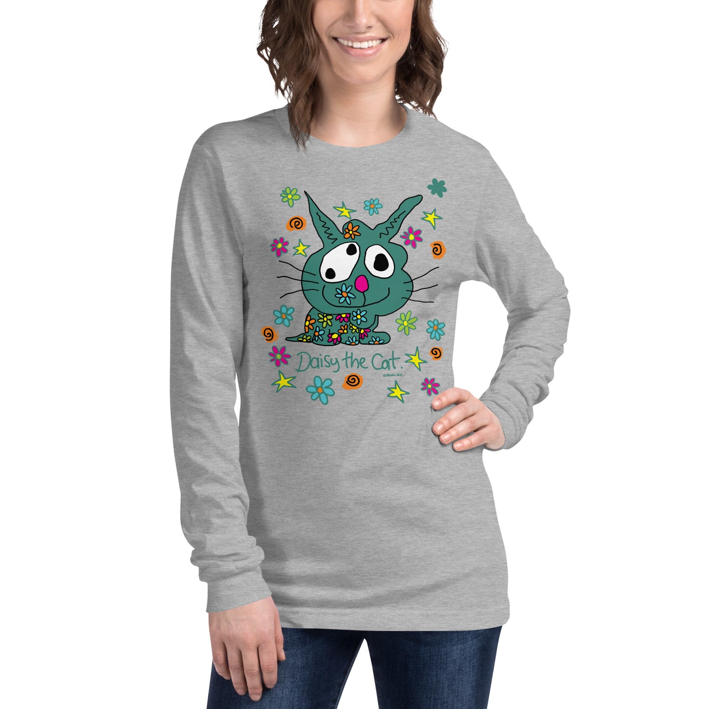 Daisy the Cat - Women's Long Sleeve Tee