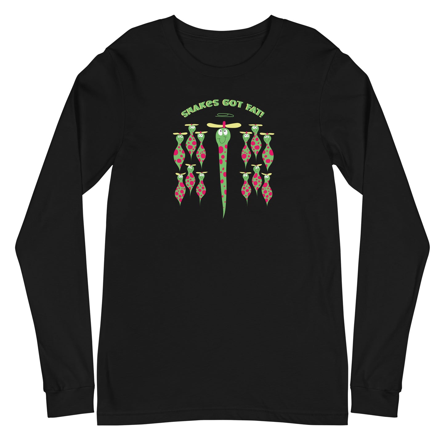 Snakes got Fat! - Women's Long Sleeve Tee