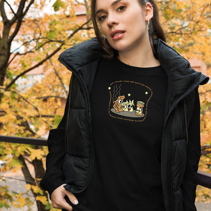 Mr Toast and Ms Butter - Women's Long Sleeve Tee