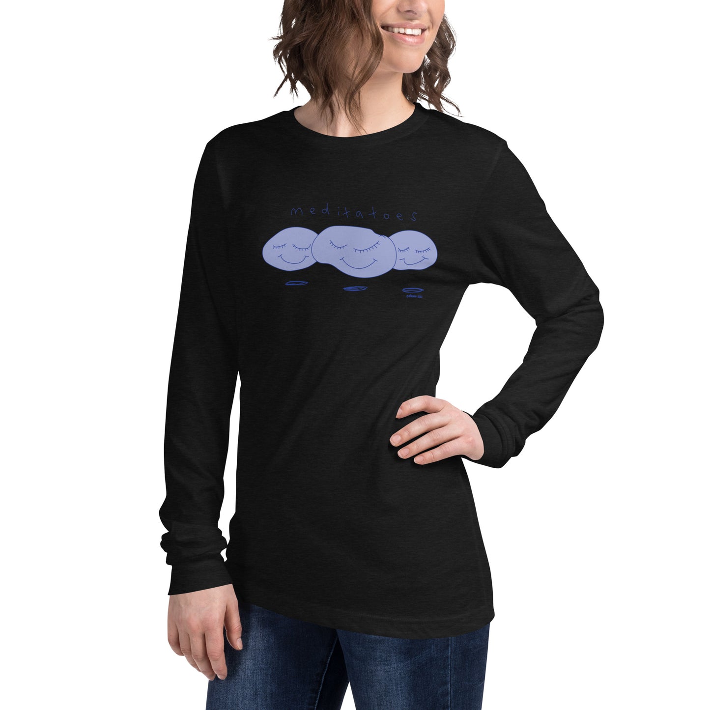 Meditatoes - Wowen's Long Sleeve Tee