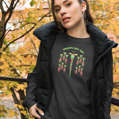 Snakes got Fat! - Women's Long Sleeve Tee