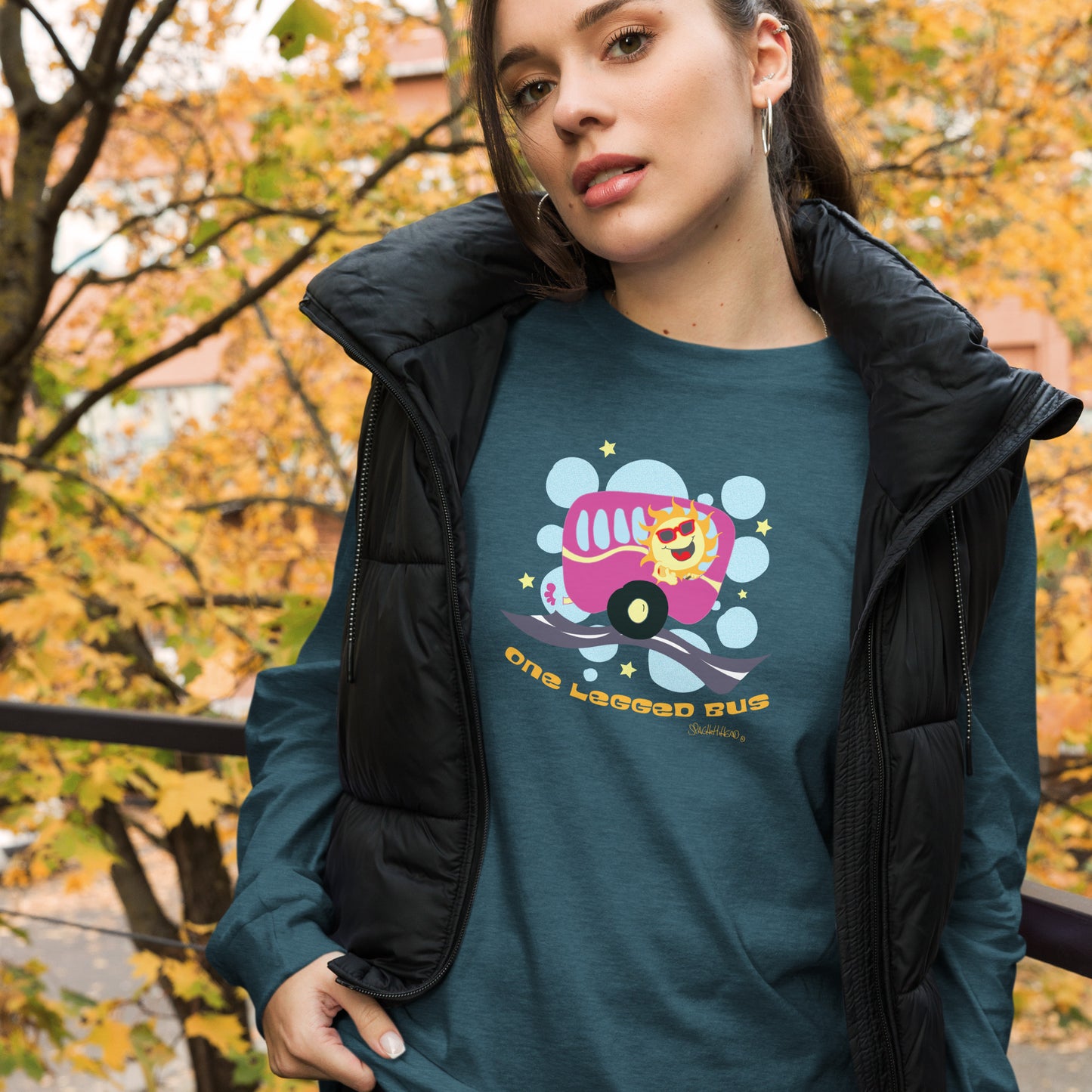 One Legged Bus - Women's Long Sleeve Tee