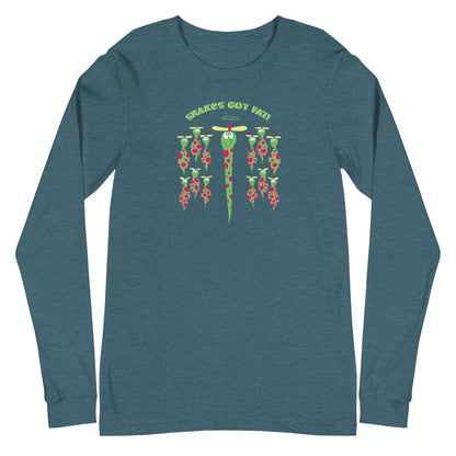 Snakes got Fat! - Women's Long Sleeve Tee