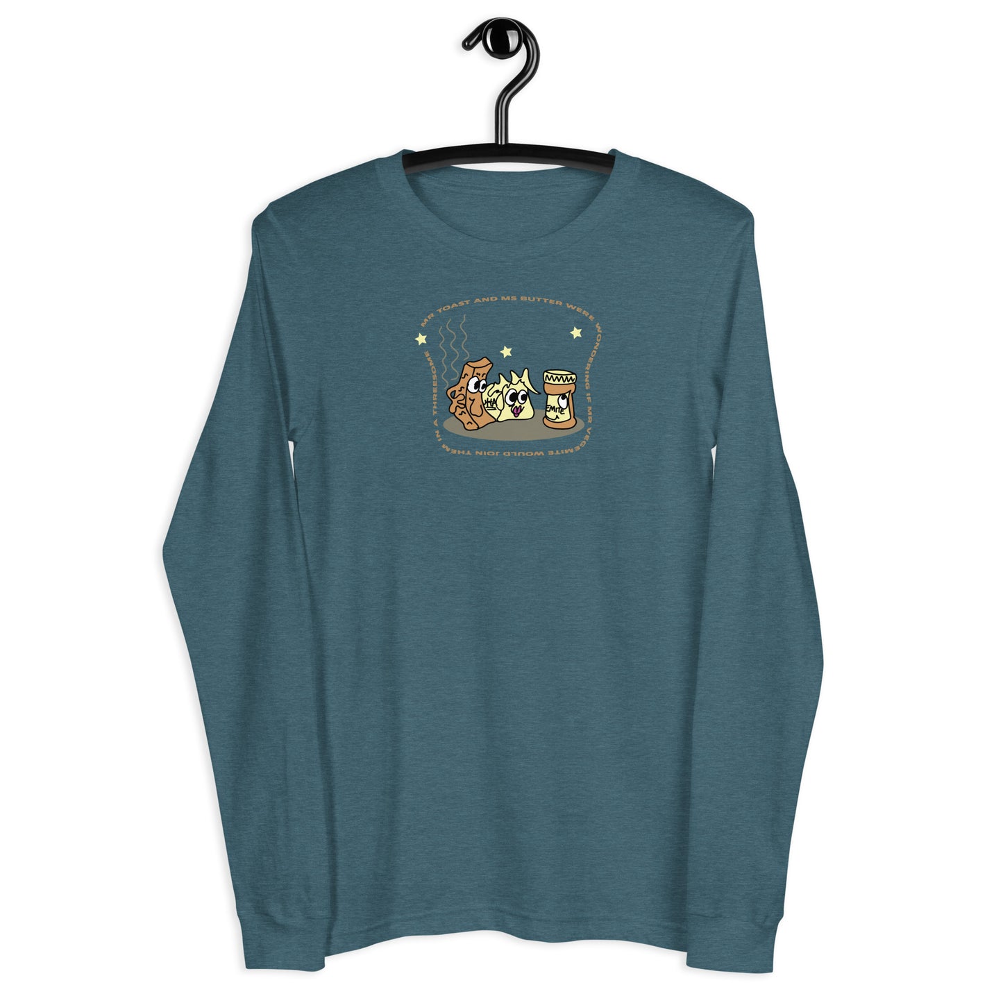 Mr Toast and Ms Butter - Women's Long Sleeve Tee