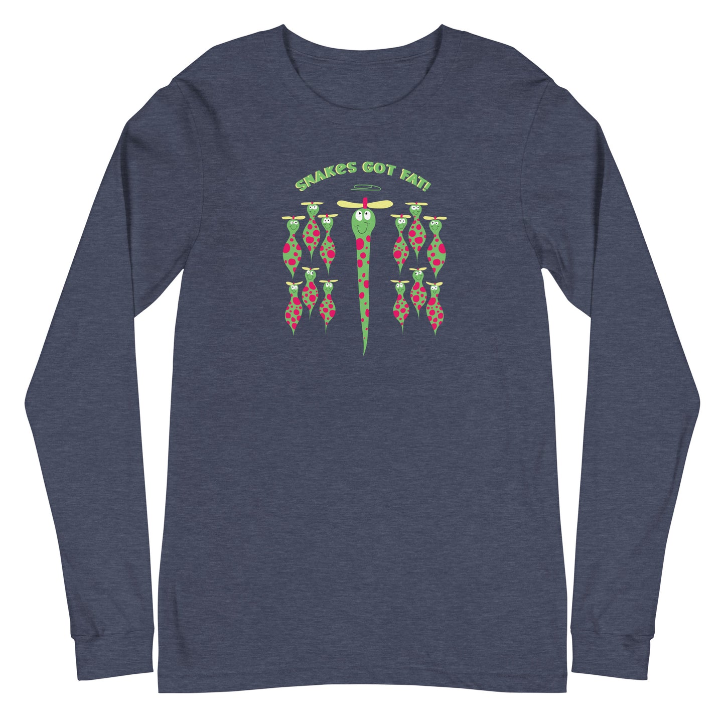 Snakes got Fat! - Women's Long Sleeve Tee