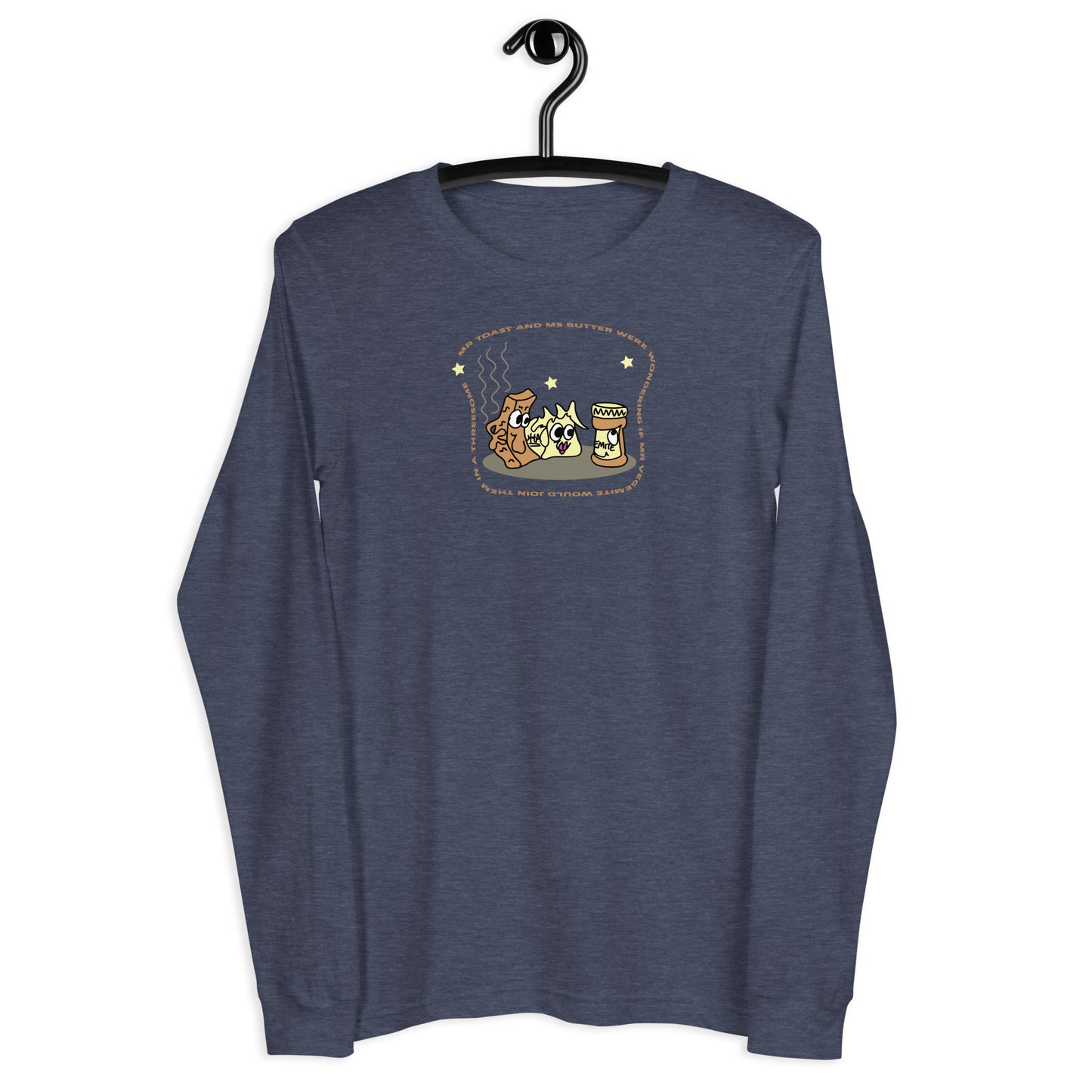 Mr Toast and Ms Butter - Women's Long Sleeve Tee