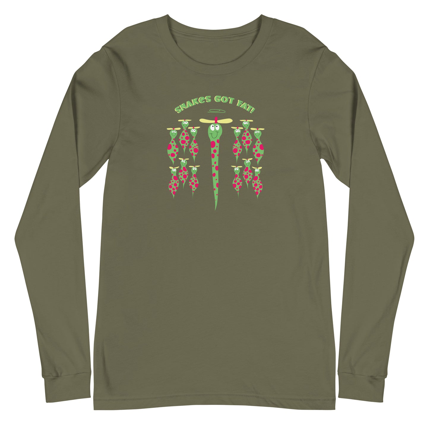 Snakes got Fat! - Women's Long Sleeve Tee