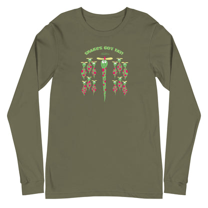 Snakes got Fat! - Women's Long Sleeve Tee