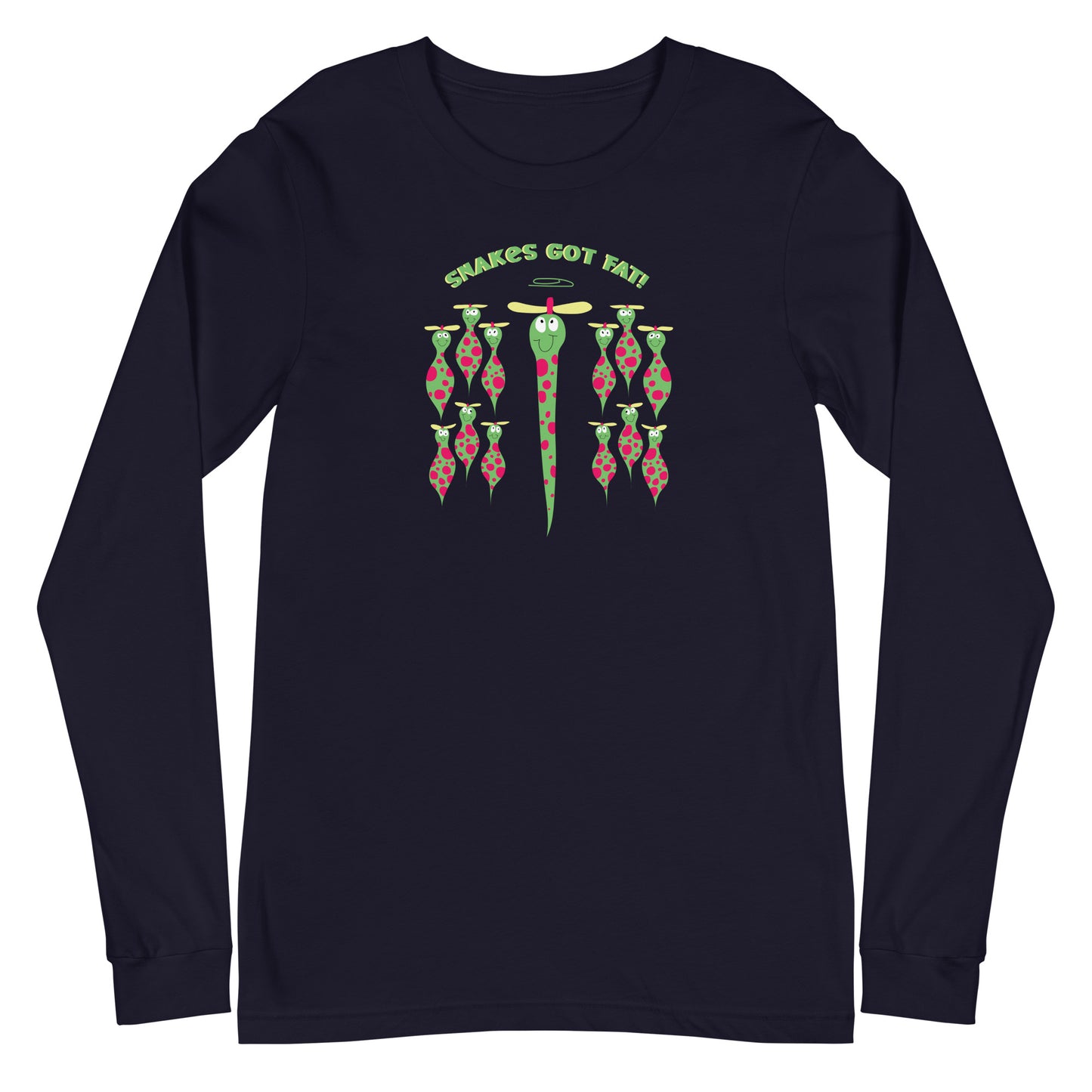 Snakes got Fat! - Women's Long Sleeve Tee