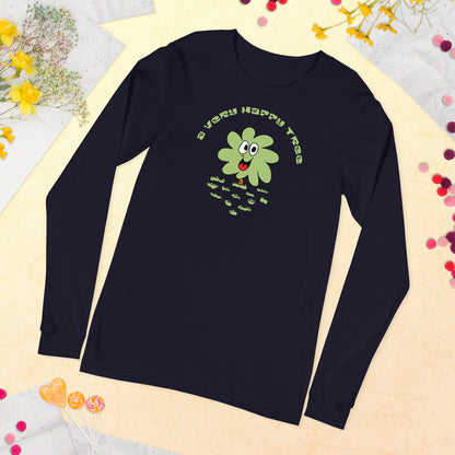 A very happy tree - Women's Long Sleeve Tee