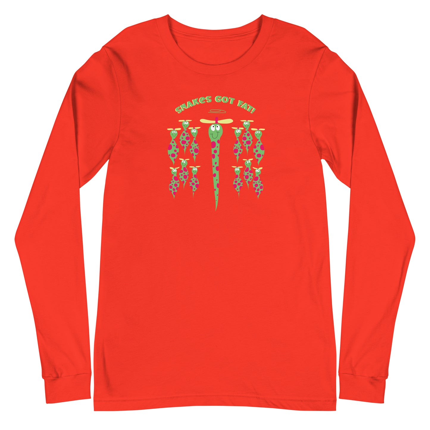 Snakes got Fat! - Women's Long Sleeve Tee