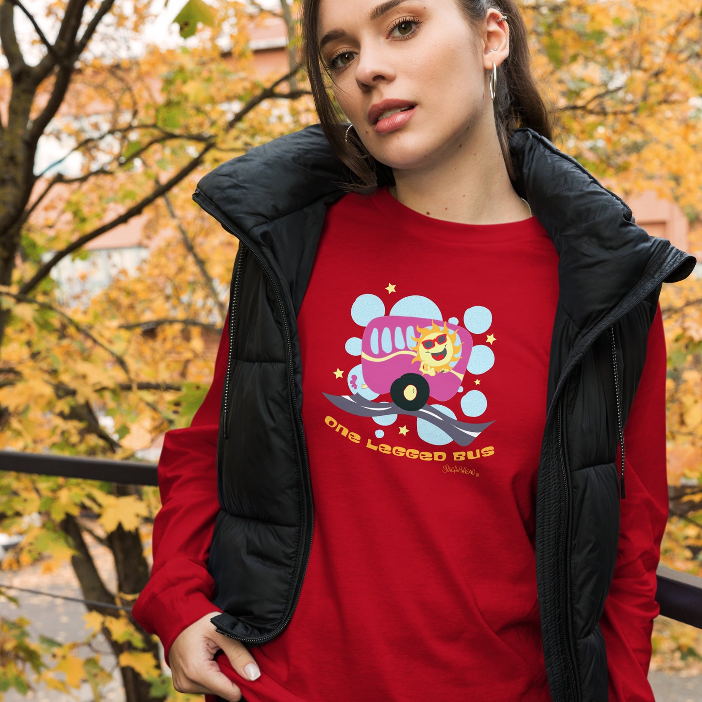 One Legged Bus - Women's Long Sleeve Tee