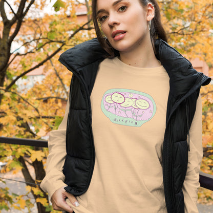 Sleeping - Women's Long Sleeve Tee