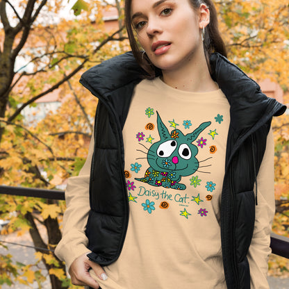 Daisy the Cat - Women's Long Sleeve Tee