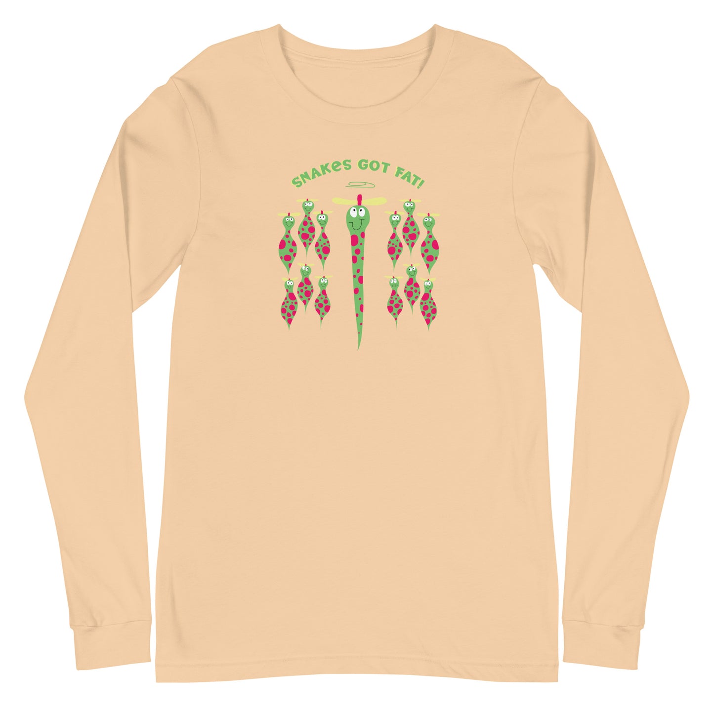 Snakes got Fat! - Women's Long Sleeve Tee