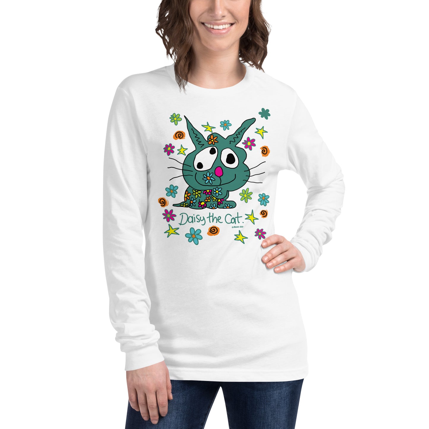 Daisy the Cat - Women's Long Sleeve Tee