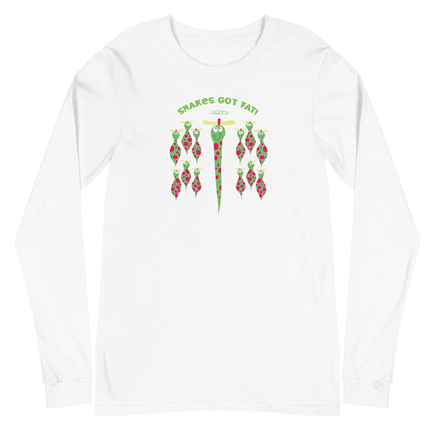 Snakes got Fat! - Women's Long Sleeve Tee