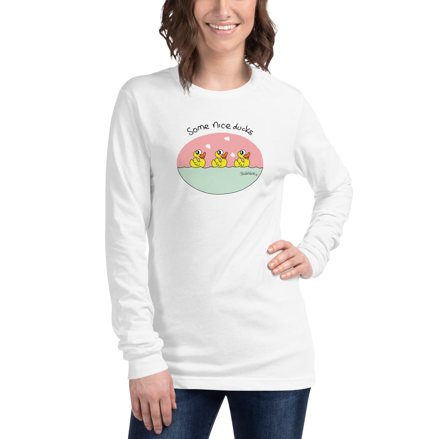 Some nice ducks - Women's Long Sleeve Tee