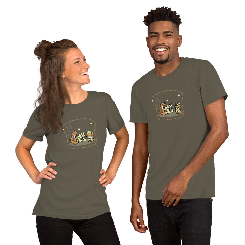 Mr Toast and Ms Butter - Women's t-shirt