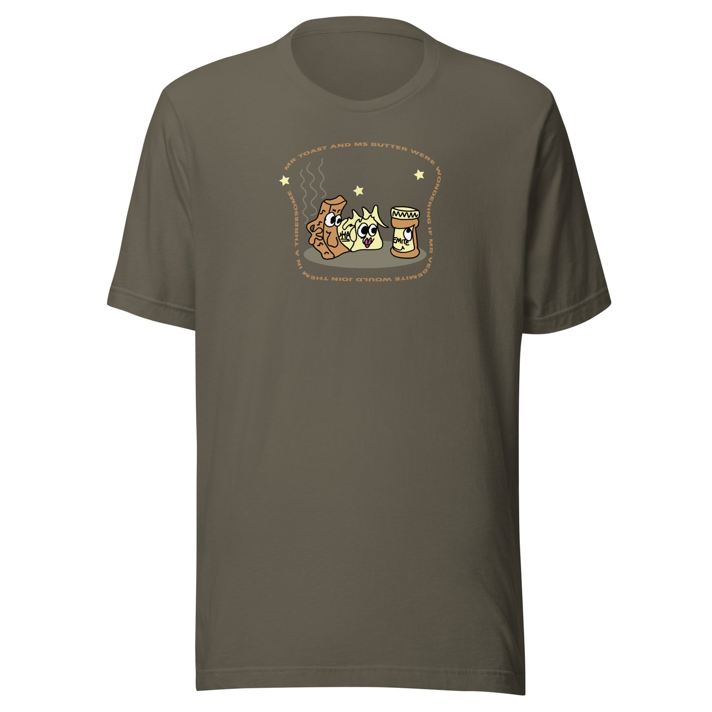 Mr Toast and Ms Butter - Men's t-shirt