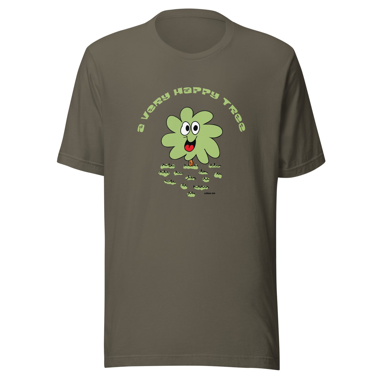 A very happy tree - Women's t-shirt