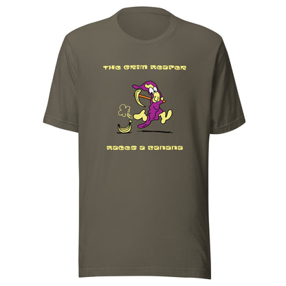 The Grim Reaper races a Banana - Women's t-shirt