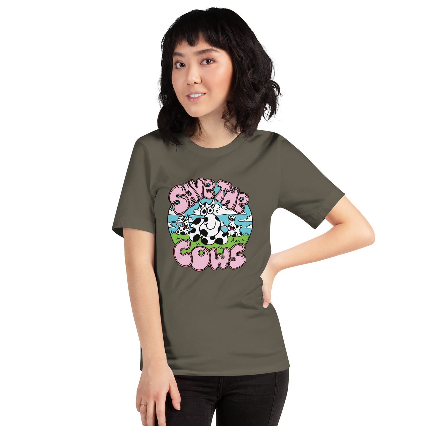 Save the Cows - Women's t-shirt