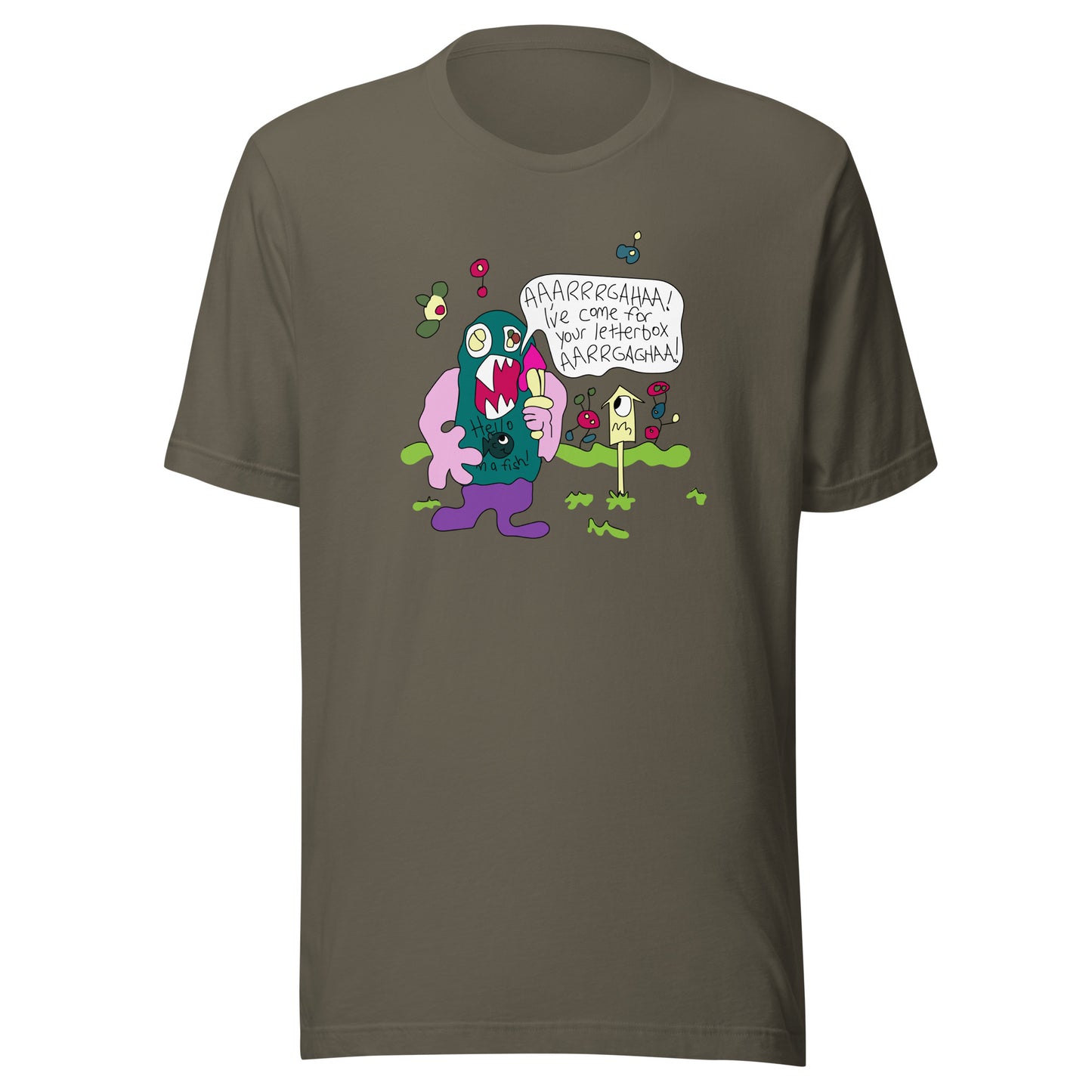 AAARRGHAA! I've come for your letterbox AARRGAGHAA! - Men's T-Shirt