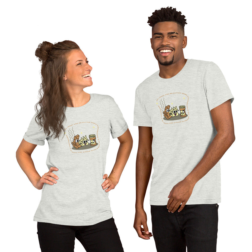 Mr Toast and Ms Butter - Women's t-shirt