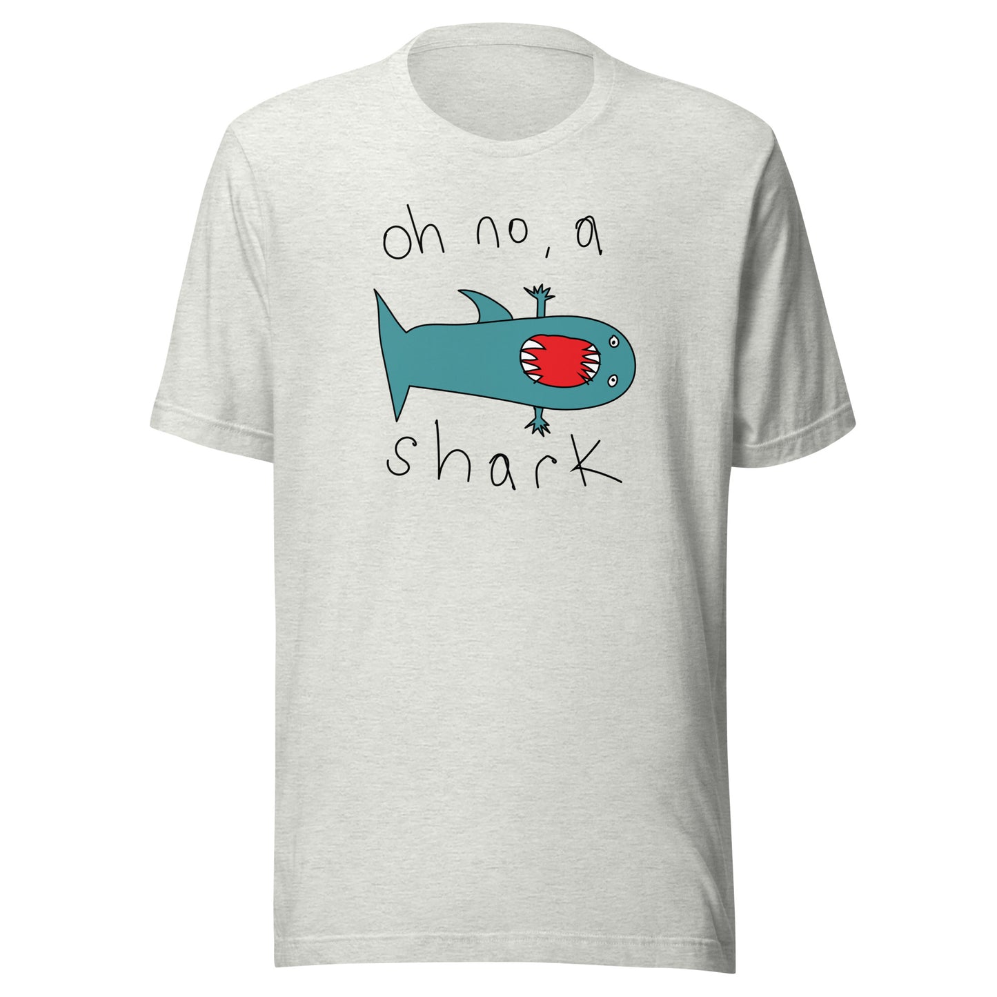 Oh no, a shark - Women's t-shirt