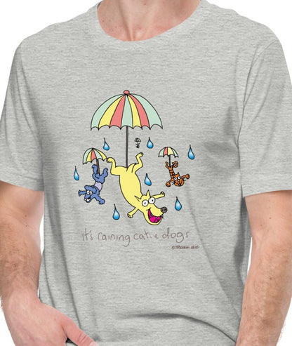 It's raining Cats n Dogs - Mens t-shirt