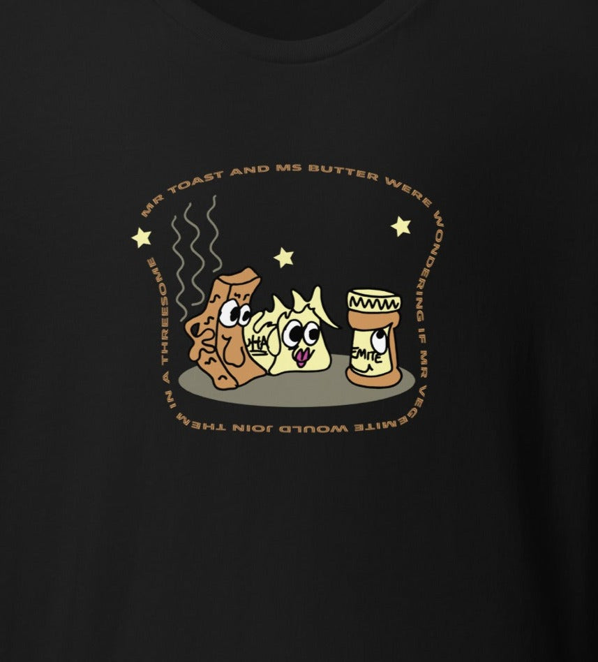 Mr Toast and Ms Butter - Women's t-shirt