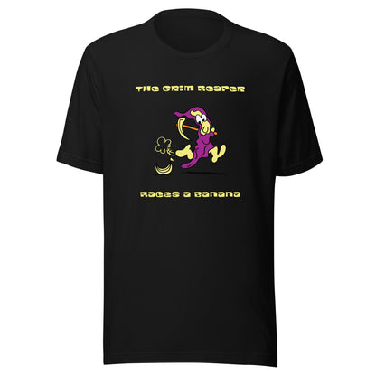 The Grim Reaper races a Banana - Women's t-shirt