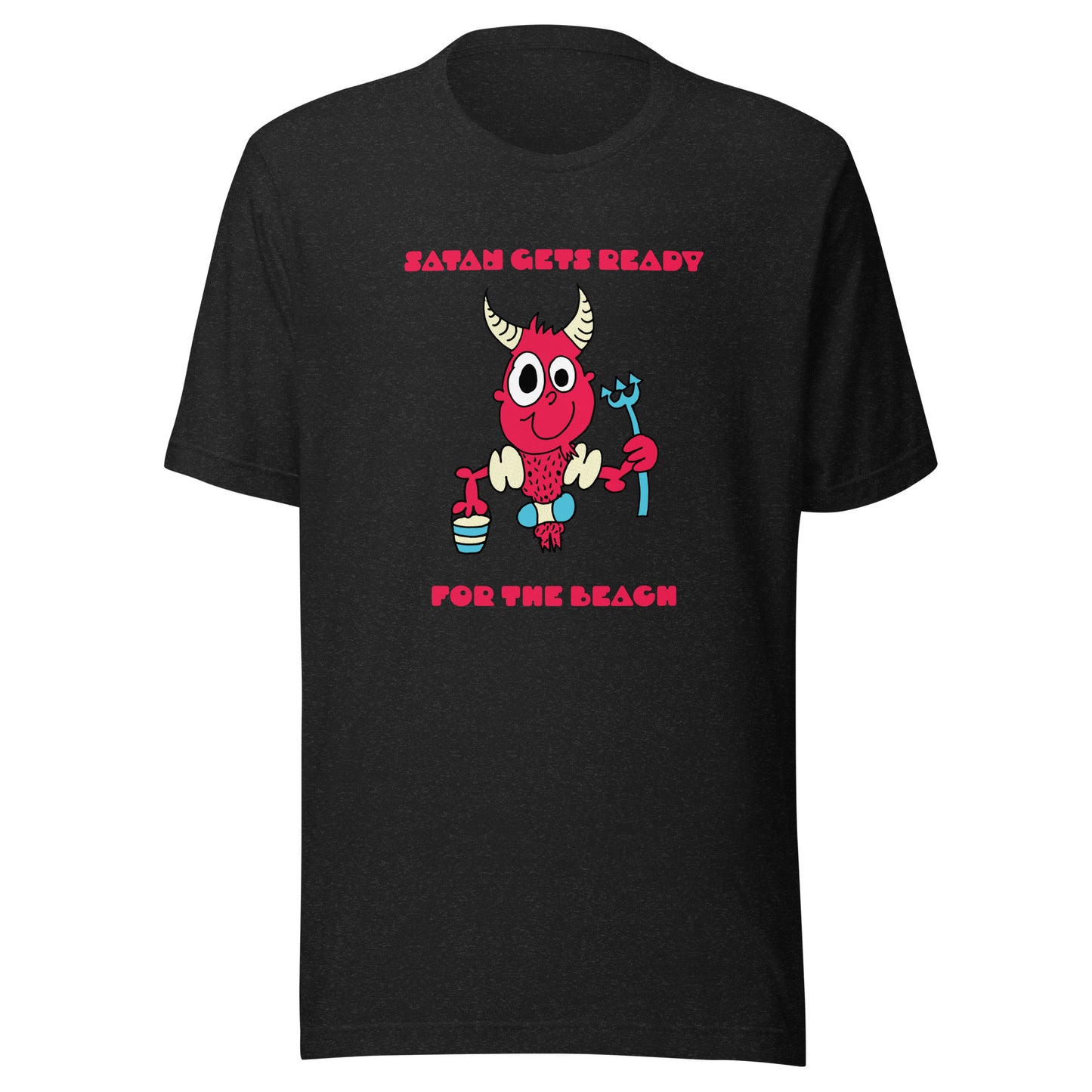 Satan gets ready for the beach - Women's t-shirt