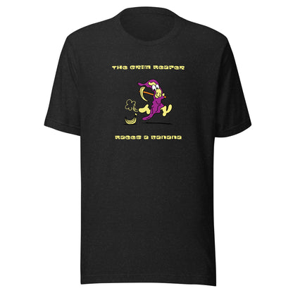 The Grim Reaper races a Banana - Men's t-shirt