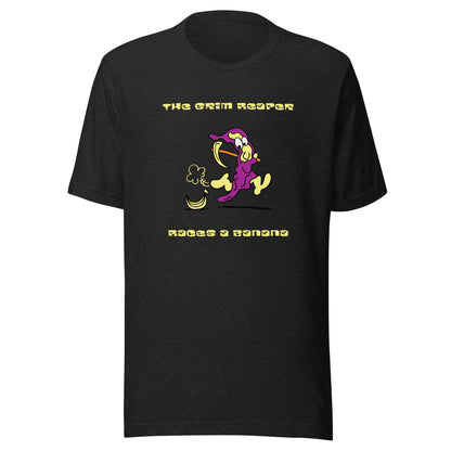 The Grim Reaper races a Banana - Women's t-shirt